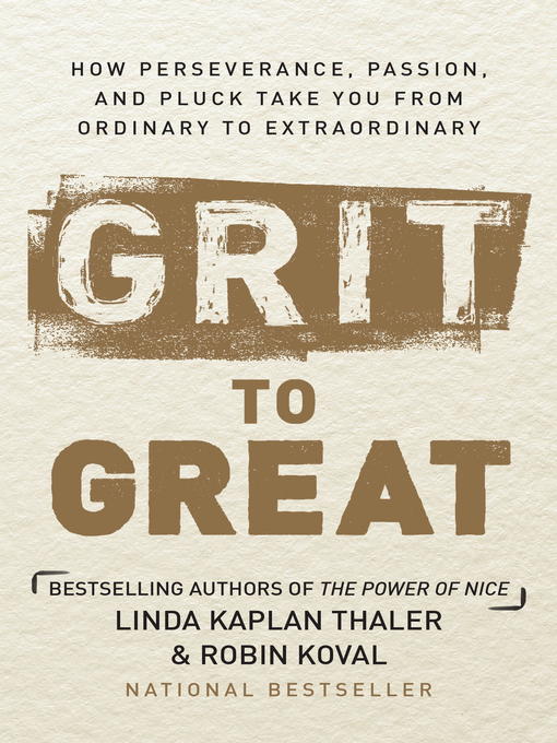 Cover of Grit to Great